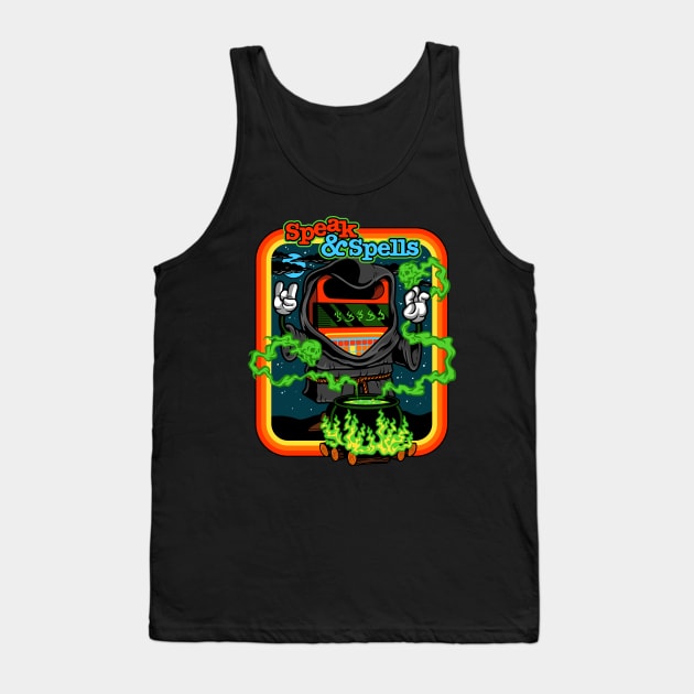 Speak & Spells Tank Top by harebrained